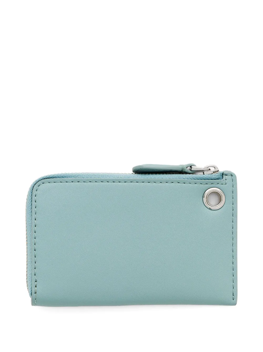 Marc Jacobs The Coin Purse leren portemonnee met rits - Blauw