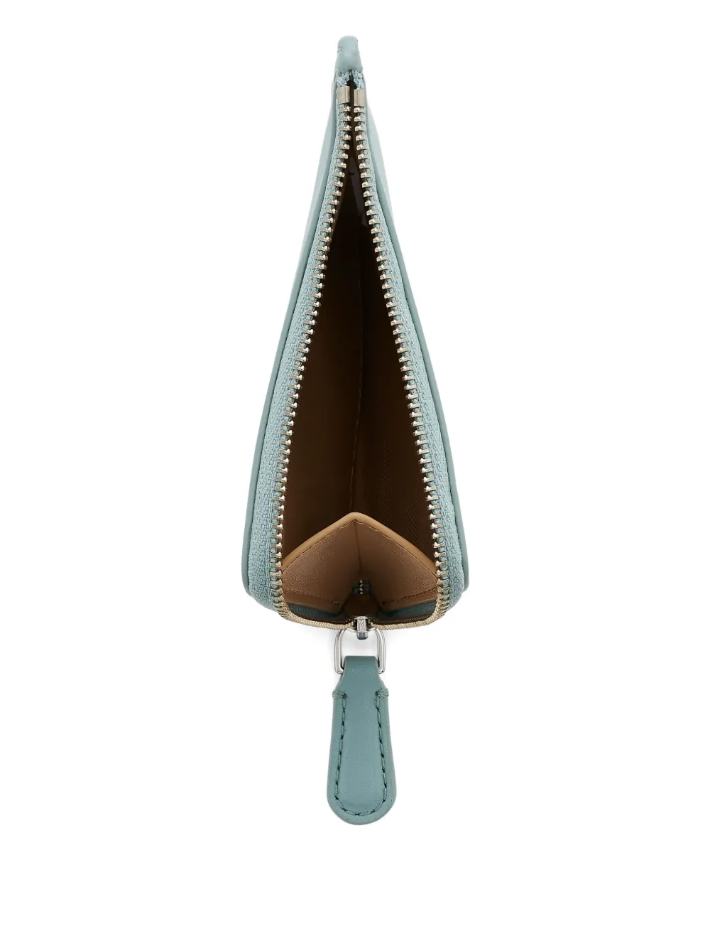 Marc Jacobs The Coin Purse leren portemonnee met rits Blauw