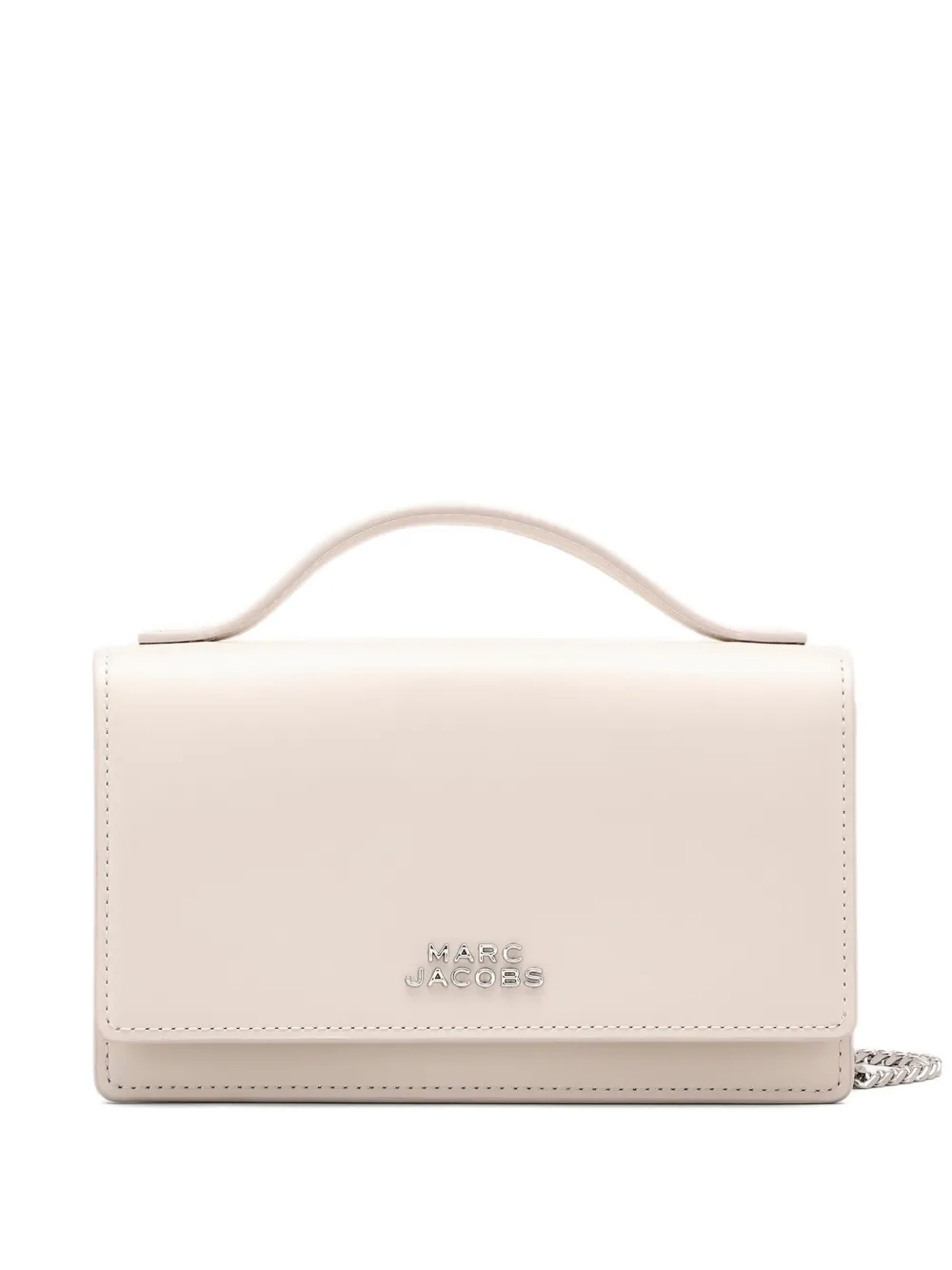 Marc Jacobs Mini The Mirror Chain-strap Cross Body Bag In Neutral