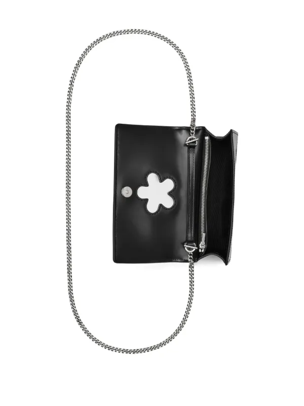Marc Jacobs ザ ミラー レザーショルダーバッグ ミニ | ブラック