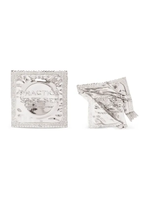 Marc Jacobs Quadratische Ohrringe