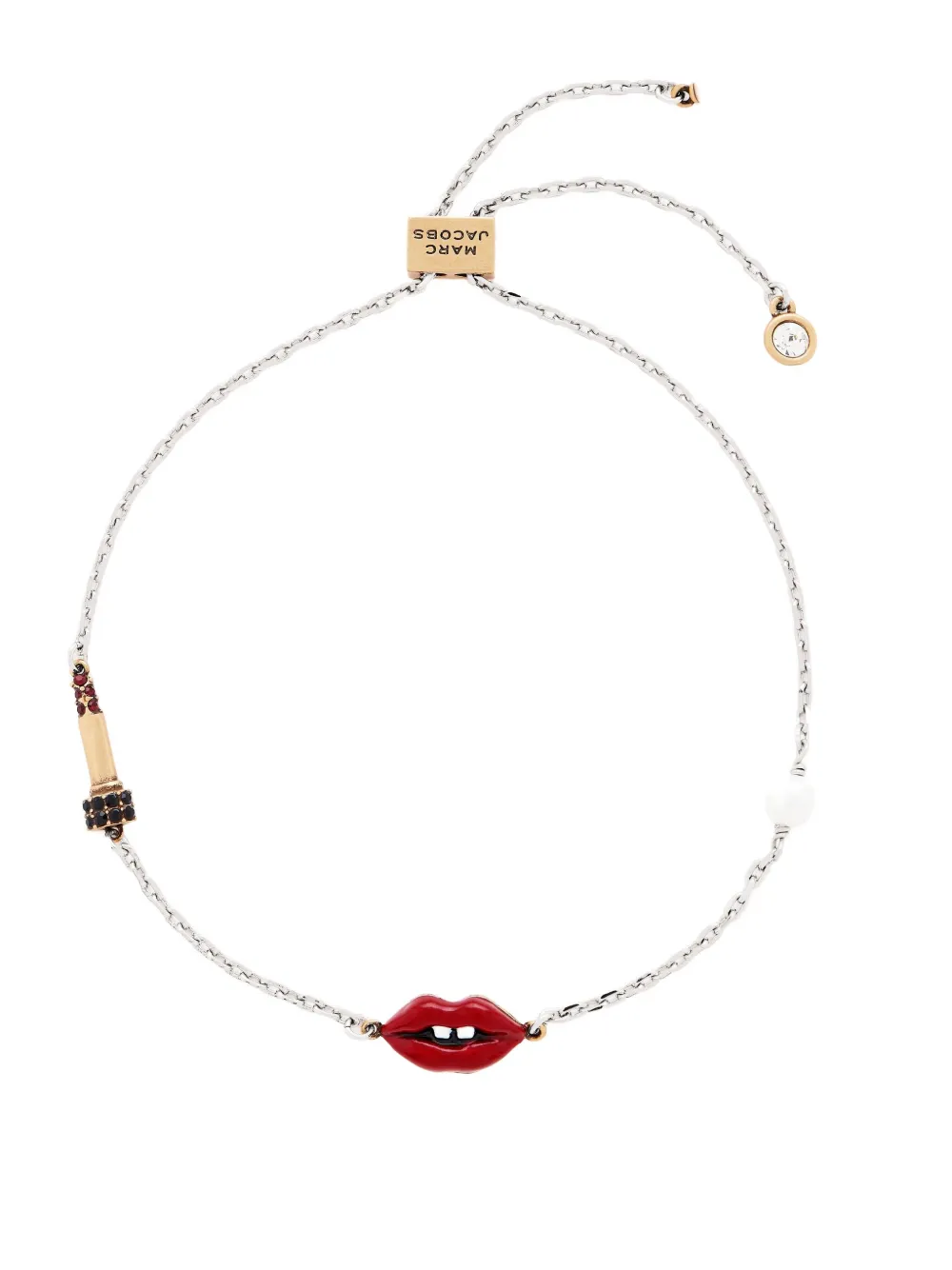 Marc Jacobs Bracciale con dettaglio - Argento