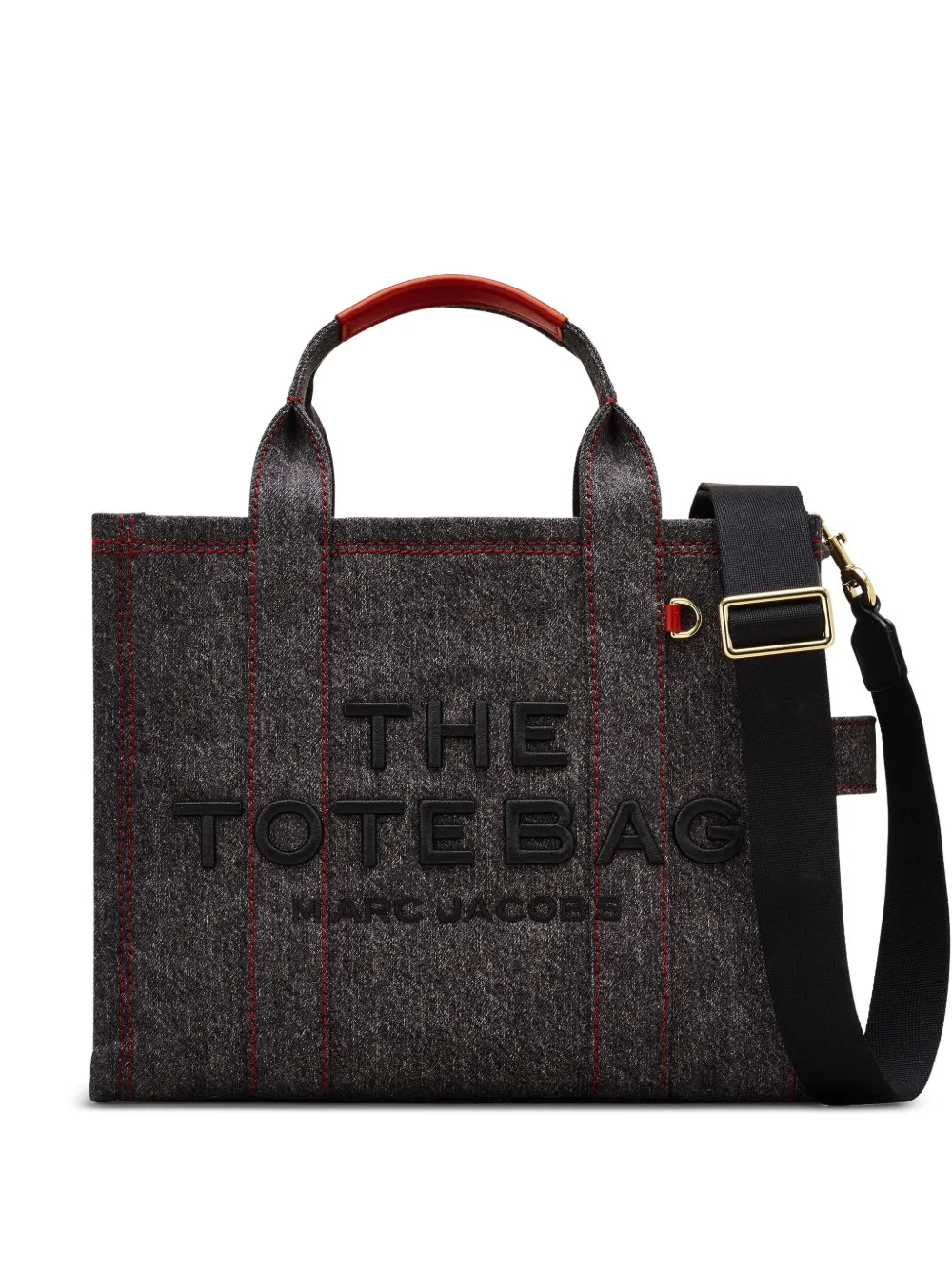 Marc Jacobs cabas médium à design embossé | gris | Image 1