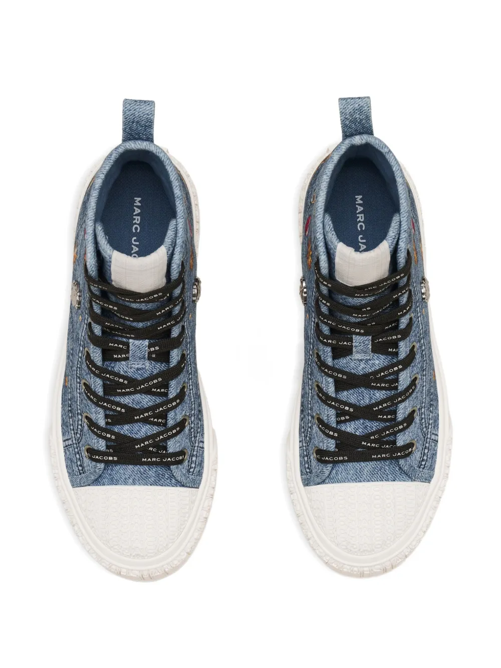 Marc Jacobs Charms denim high-top sneakers Blauw