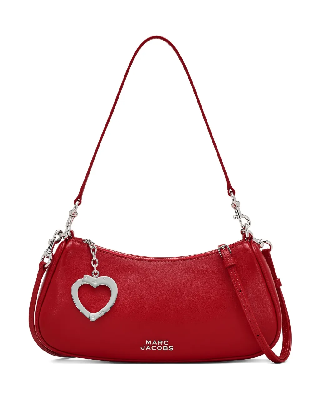 Marc Jacobs Borsa a spalla con pendente - Rosso