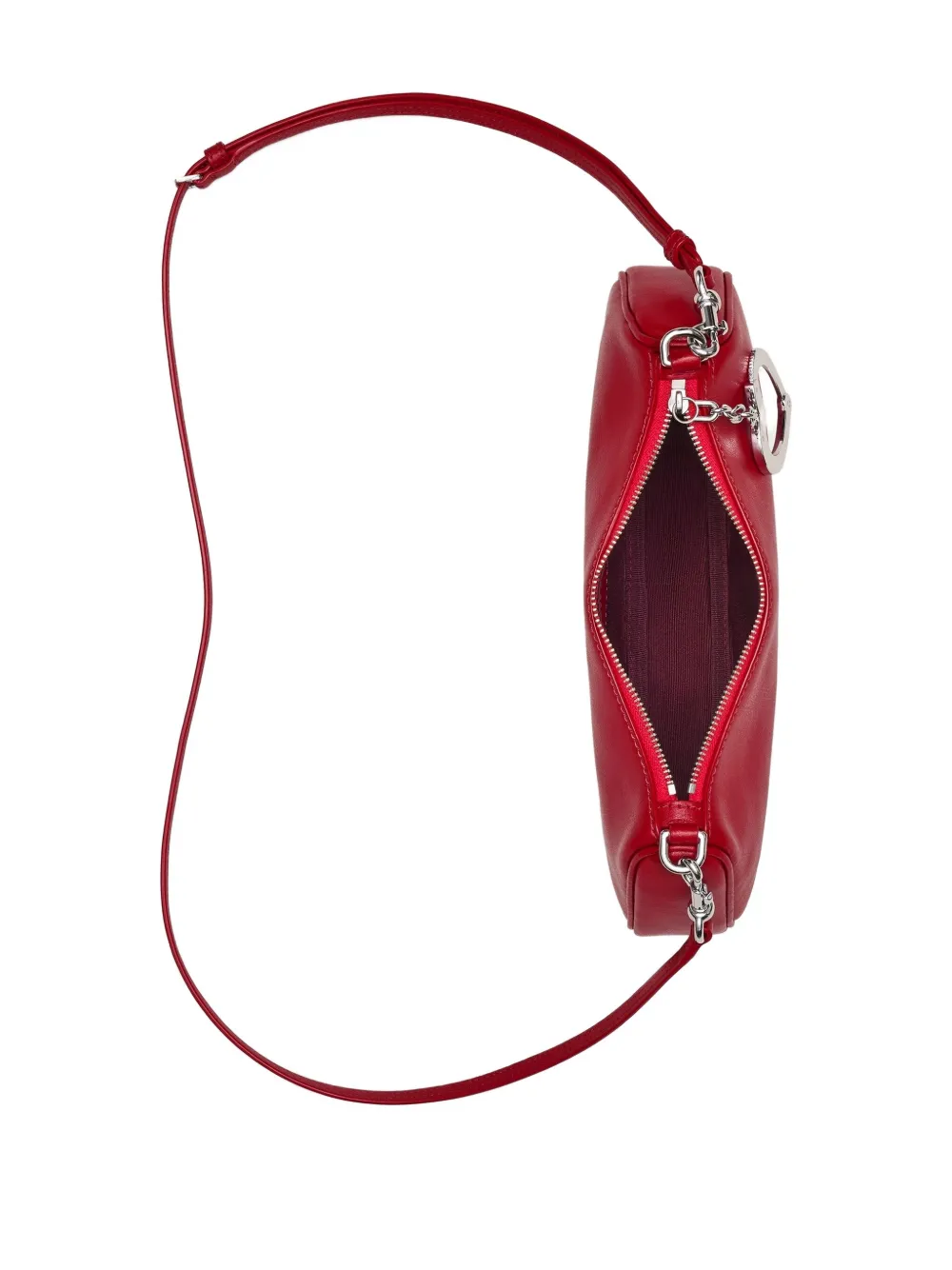 handcuff-charm shoulder bag