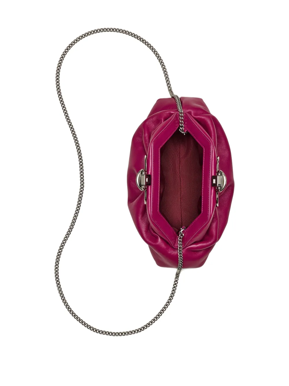 Marc Jacobs Small Claw Clip Clutch Bag In Pink