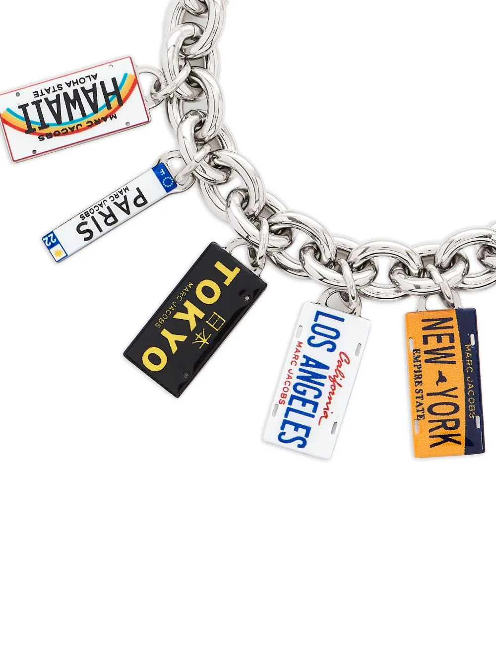 Marc Jacobs Armband met bedel - Zilver