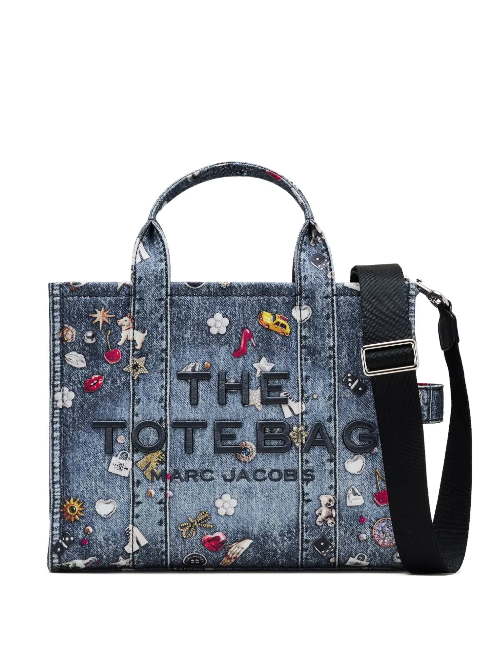 Marc Jacobs medium Tote Trompe bag | Blue | Image 1