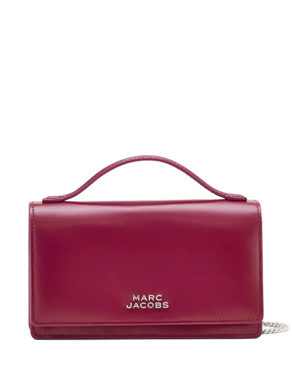 Marc Jacobs Mini The Mirror Chain-strap Crossbody Bag In Pink