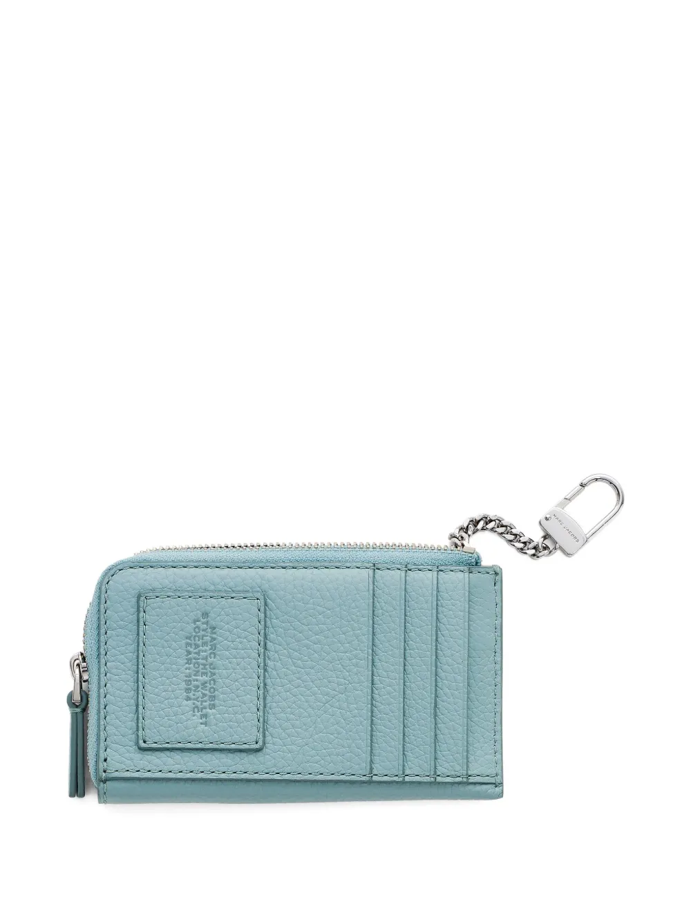 Marc Jacobs The Top leren portemonnee met rits - Blauw