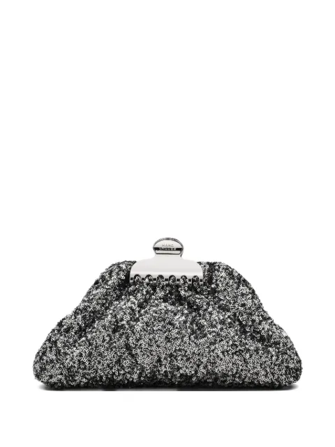 Marc Jacobs small Claw Clip sequins clutch bag