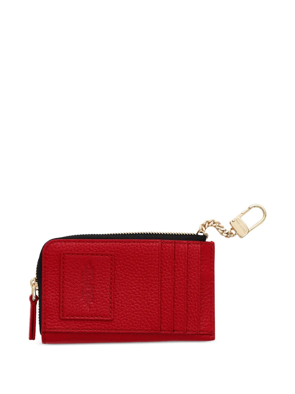 Marc Jacobs Leren portemonnee met rits - Rood