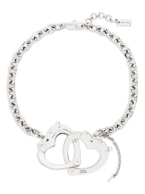 Marc Jacobs heart handcuff necklace