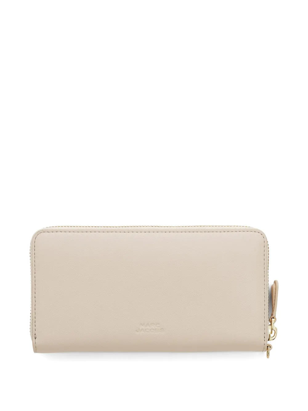 Marc Jacobs The Continental leren portemonnee met rits - Beige