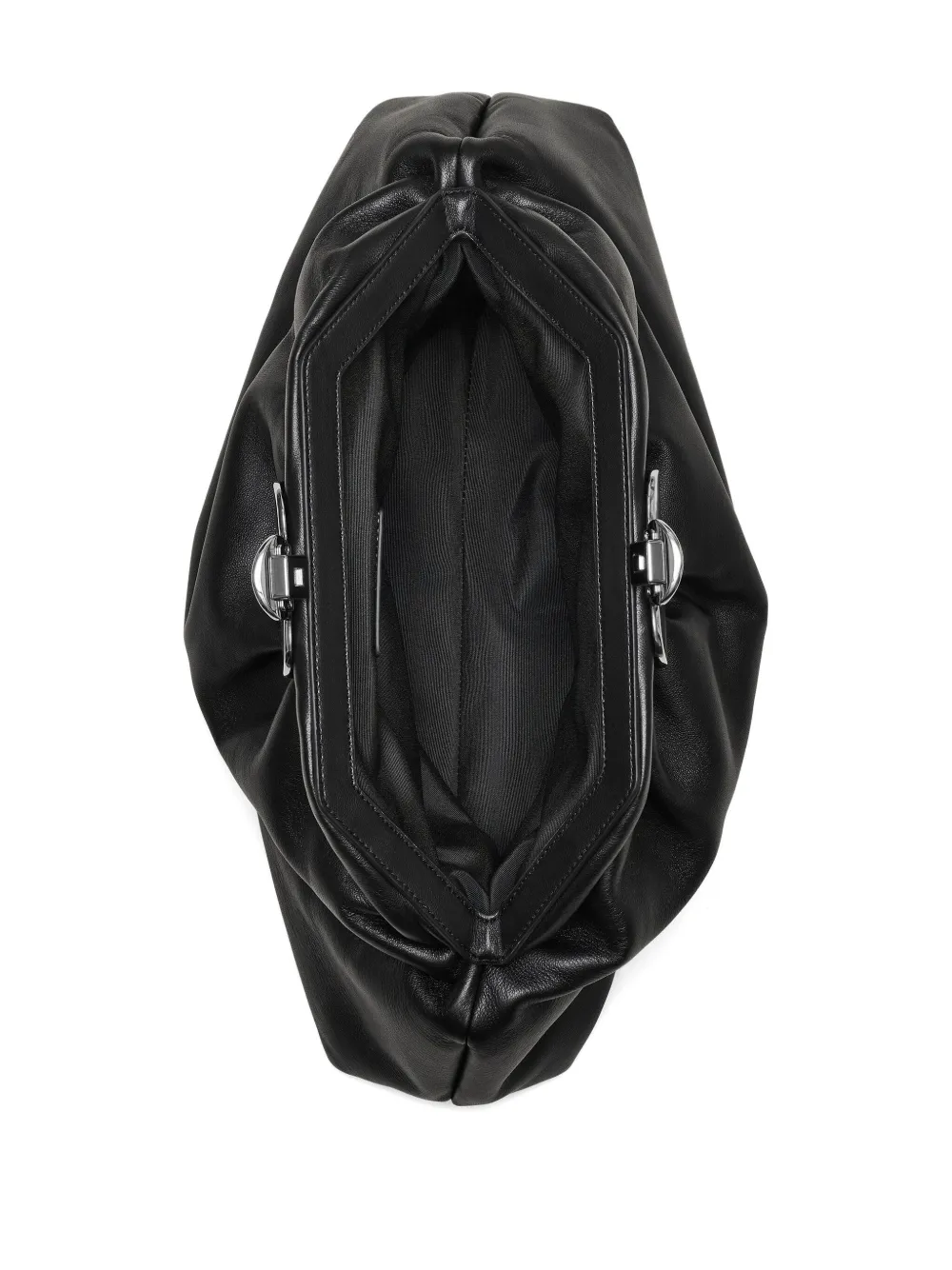 Marc Jacobs Claw Clip Clutch Bag In Black