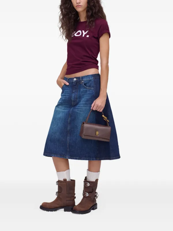 Marc Jacobs Bolsa Dual Mini De Couro | Marrom | FARFETCH BR