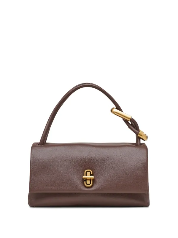 Marc Jacobs Bolsa Dual Mini De Couro | Marrom | FARFETCH BR