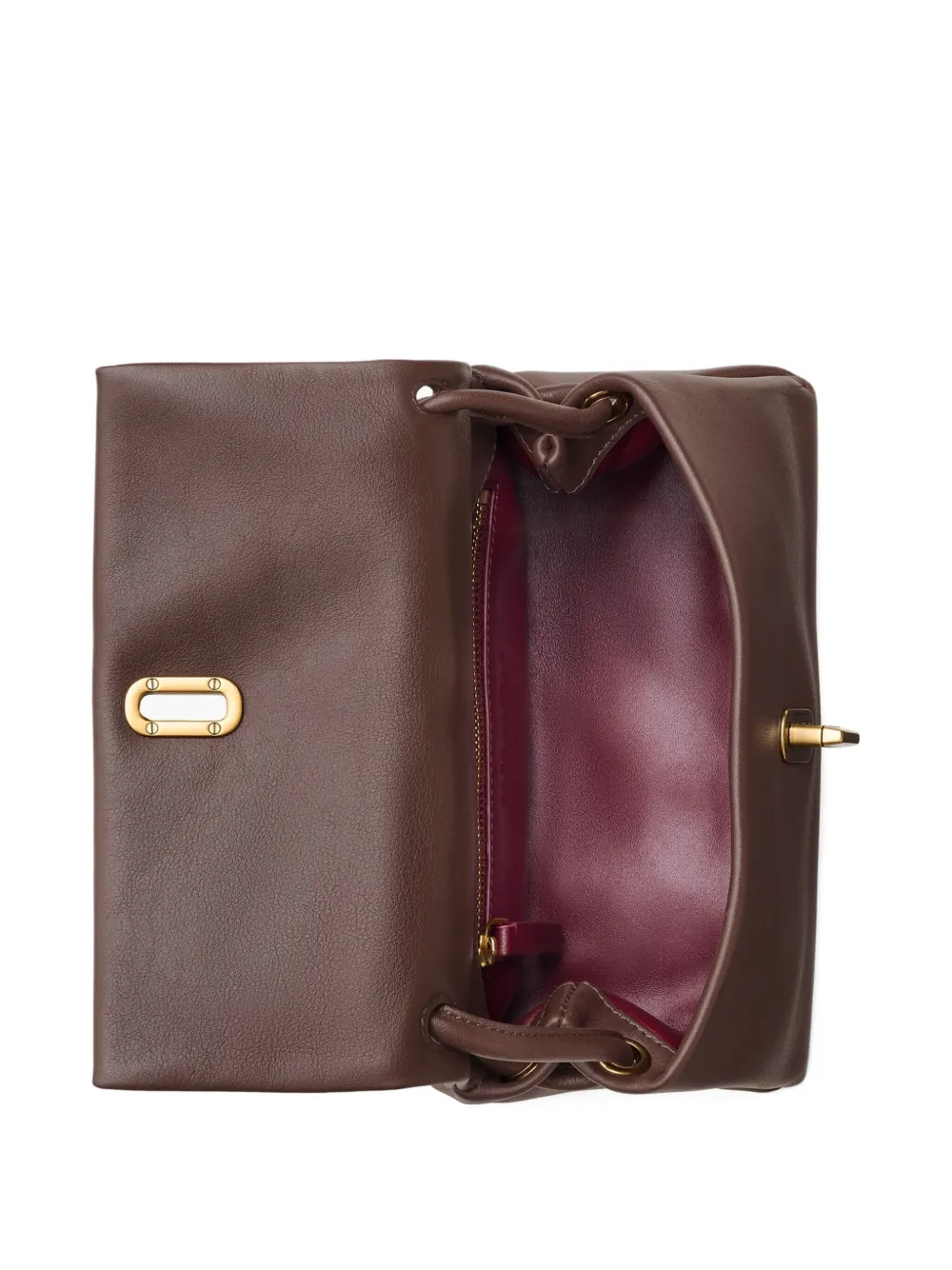 Marc Jacobs Dual leren mini-tas Bruin