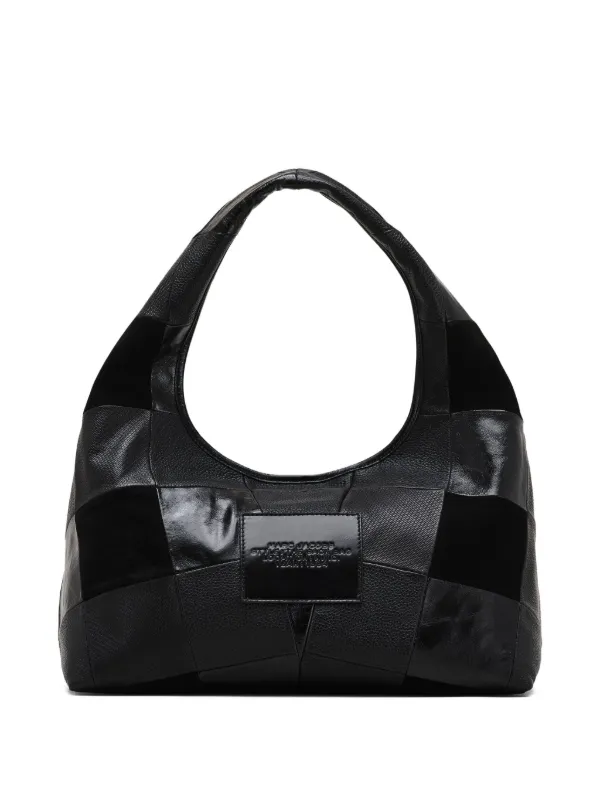 Marc Jacobs Sack Patchwork Shoulder Bag | Black | FARFETCH