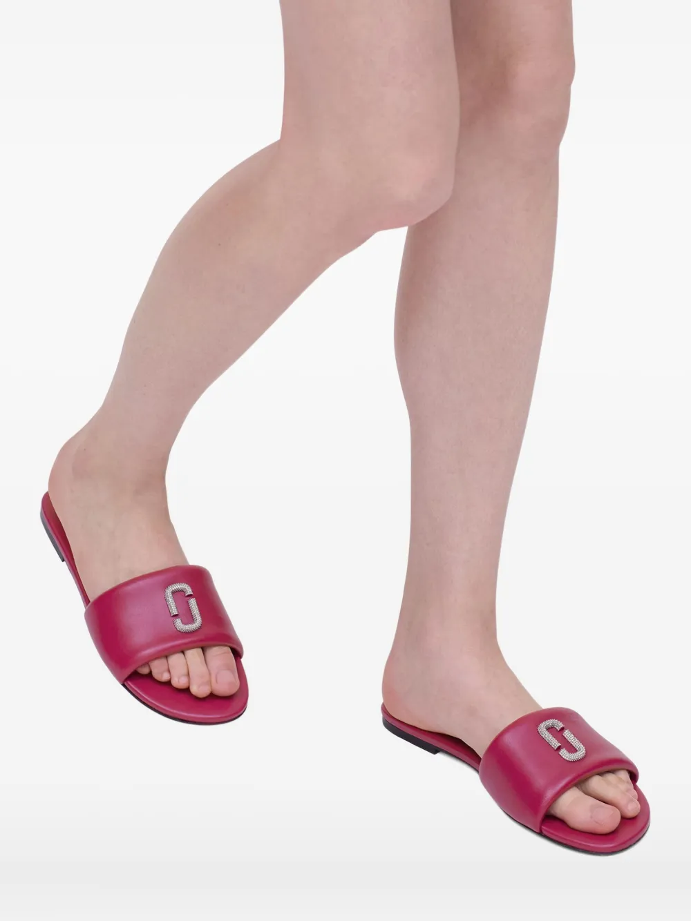 Marc Jacobs Leren sandalen Roze