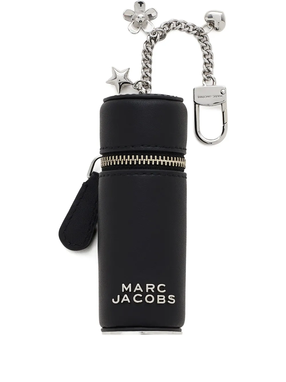 Marc Jacobs Ciondolo per borsa The Lipstick in pelle - Nero
