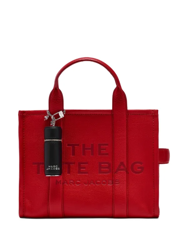Marc Jacobs ザ リップスティック ケース ジップ レザーバッグチャーム