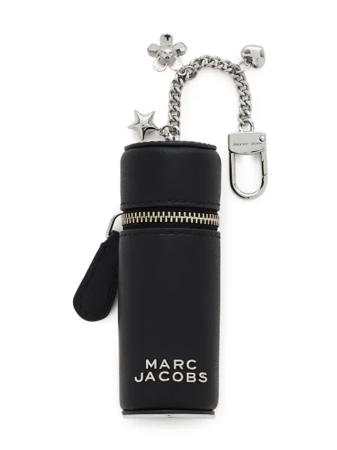 Marc Jacobs The Lipstick case zip leather bag charm
