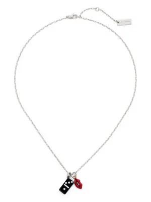 Marc Jacobs ザ トリンケット チャーム ネックレス | シルバートーン