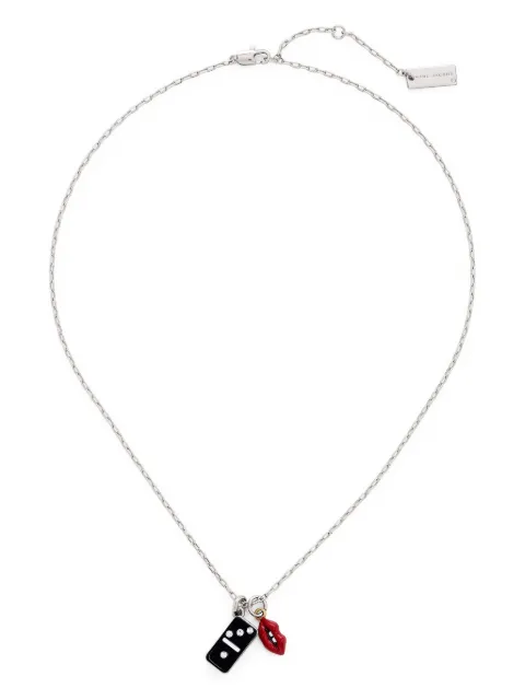 Marc Jacobs lips-embellishment necklace