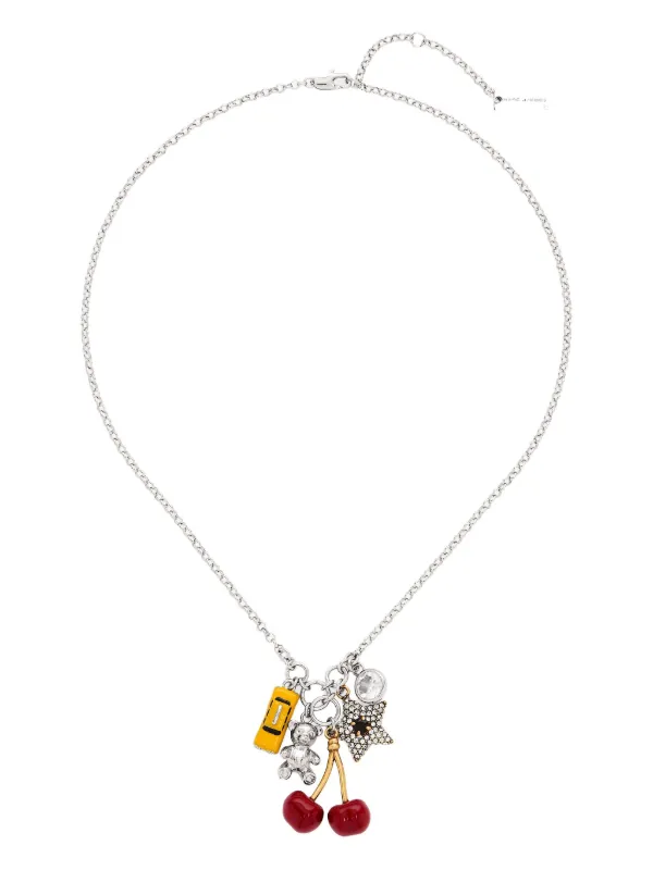 Marc Jacobs ザ トリンケット チャーム ネックレス | シルバートーン