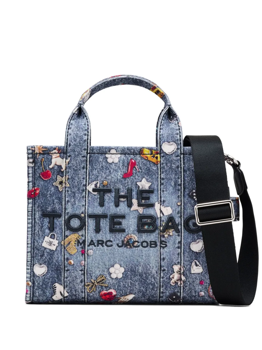 Marc Jacobs bolsa Tote Trompe pequeña | azul | Image 1