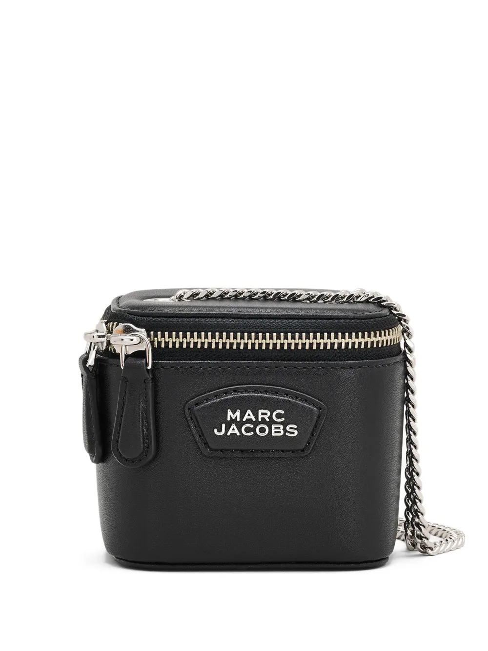 Marc Jacobs Mini Vanity Crossbody Bag In Black