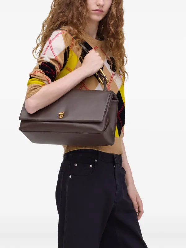 Marc Jacobs Large Dual Leather Shoulder Bag | Brown | FARFETCH
