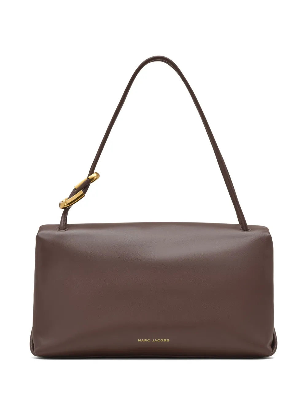 Marc Jacobs Grote Dual leren schoudertas Bruin