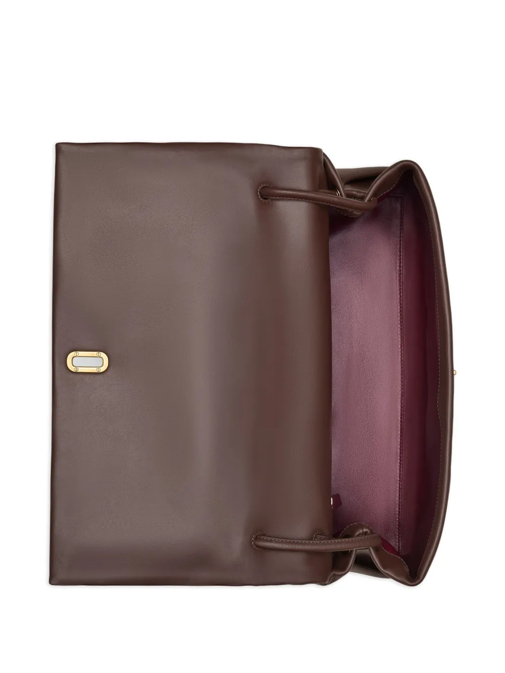 Marc Jacobs Grote Dual leren schoudertas Bruin