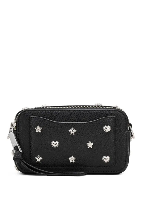 Marc Jacobs Mini Studs Cross Body Bag | Black | FARFETCH