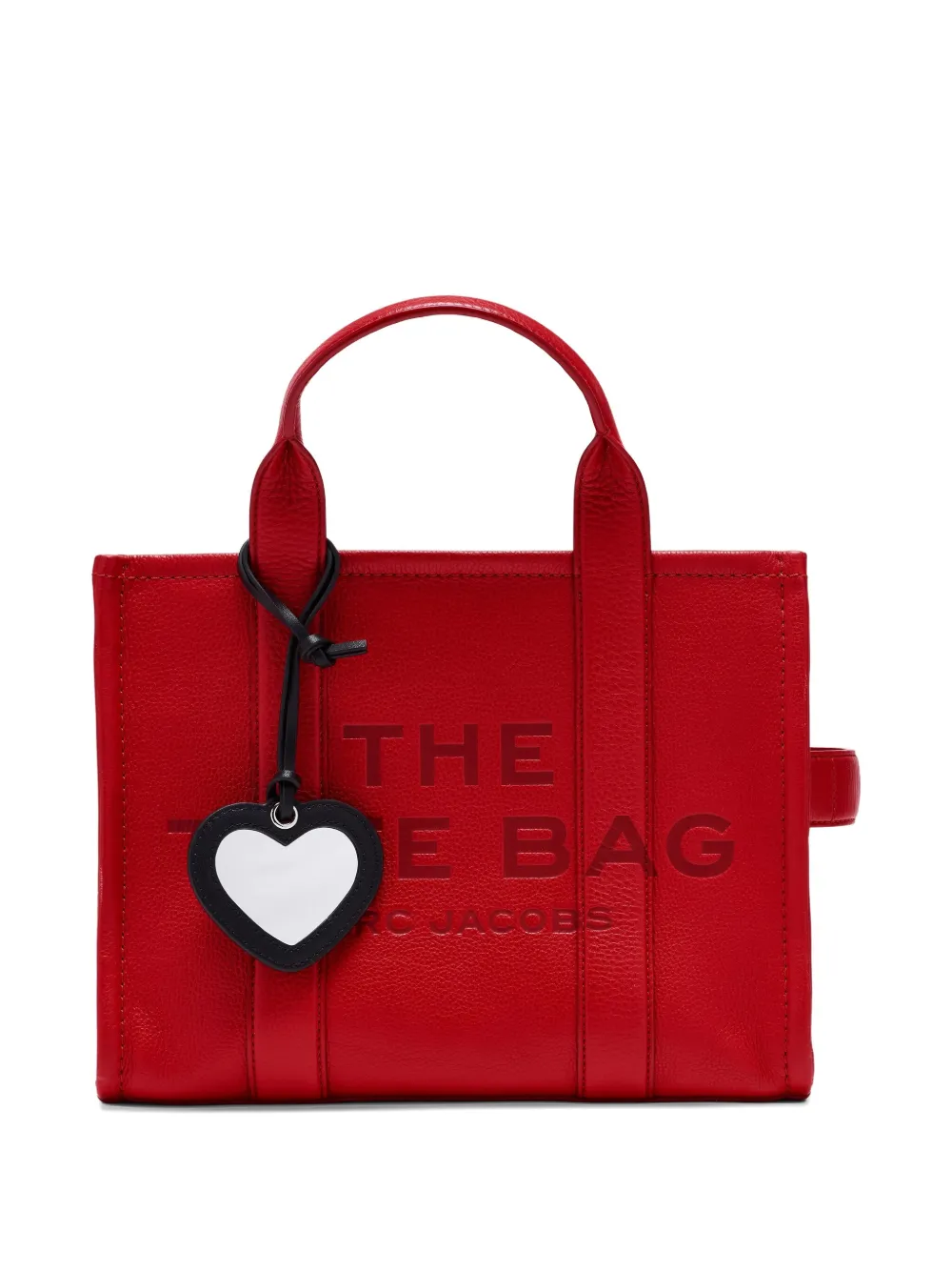 Marc Jacobs heart mirror leather bag charm | Image 2