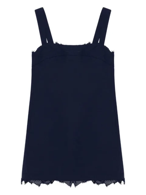 Simkhai Sloan frayed-hem mini dress