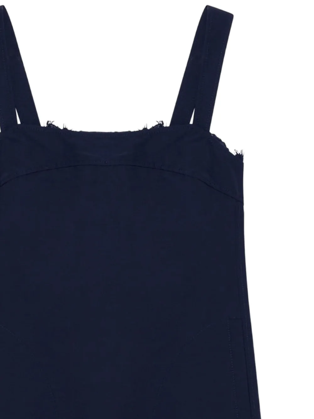 Simkhai Sloan mini-jurk met franje - Blauw