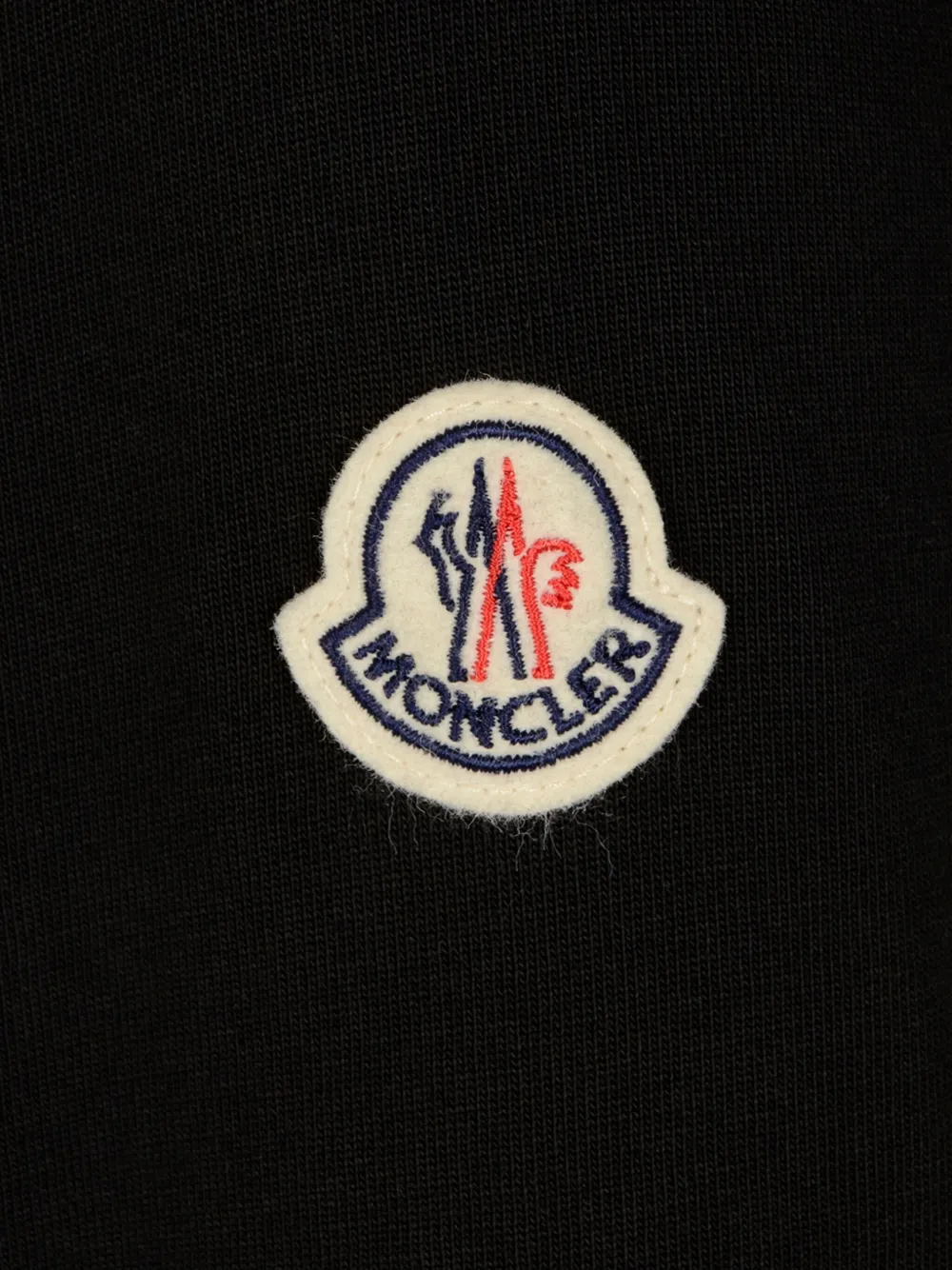 Moncler Logo-plaque Long-sleeve T-shirt In White