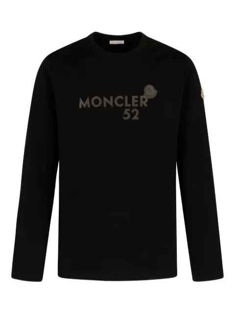Moncler playera con placa del logo