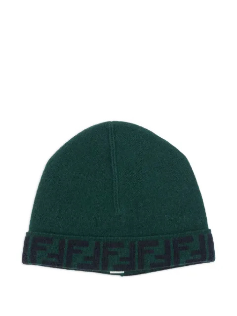 Fendi Kids Gorro com motivo FF