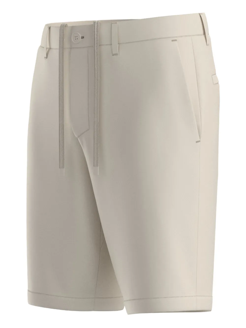 Hugo Boss Drawstring Shorts In Gray