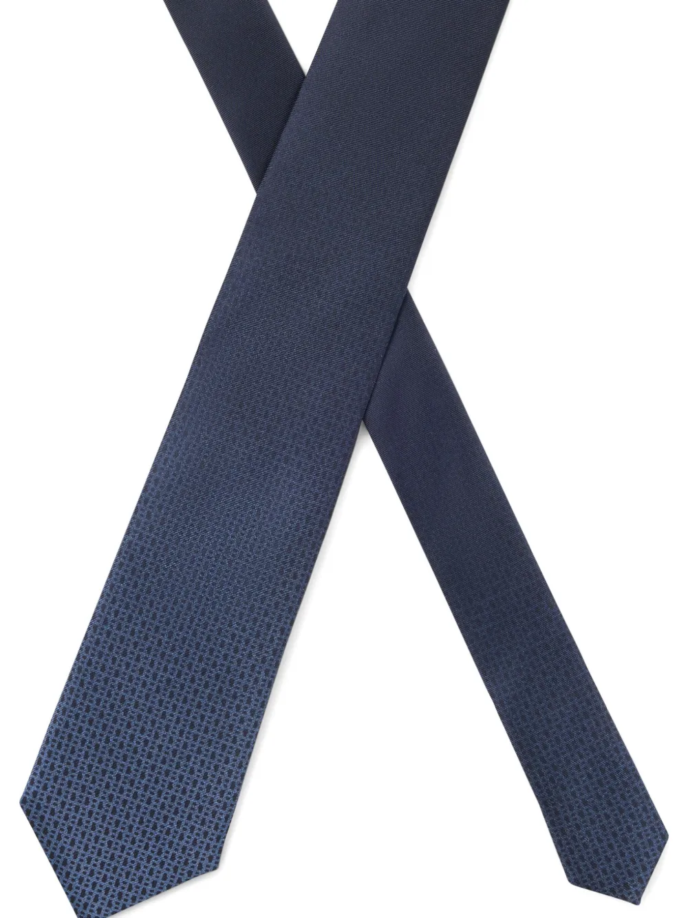 BOSS Gravata de seda com padronagem | Image 2