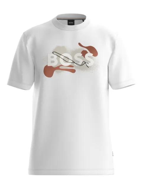BOSS logo-print T-shirt