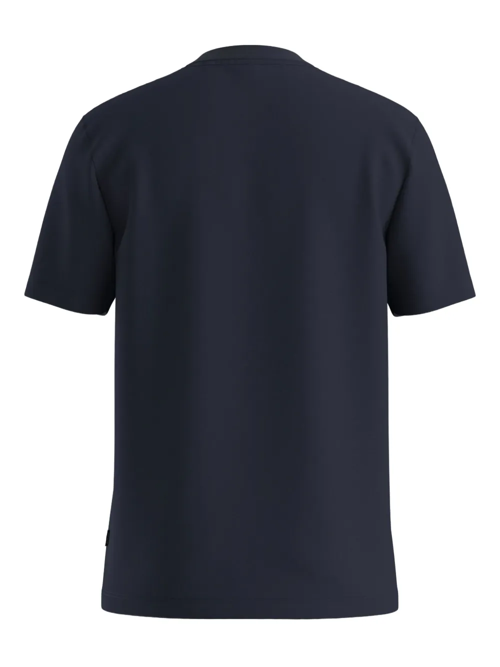 BOSS T-shirt met rook-effect en logo - Blauw