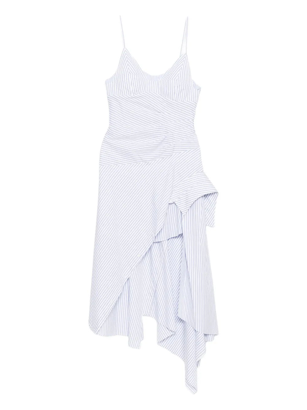 Monse cascade shirt dress | White | Image 1