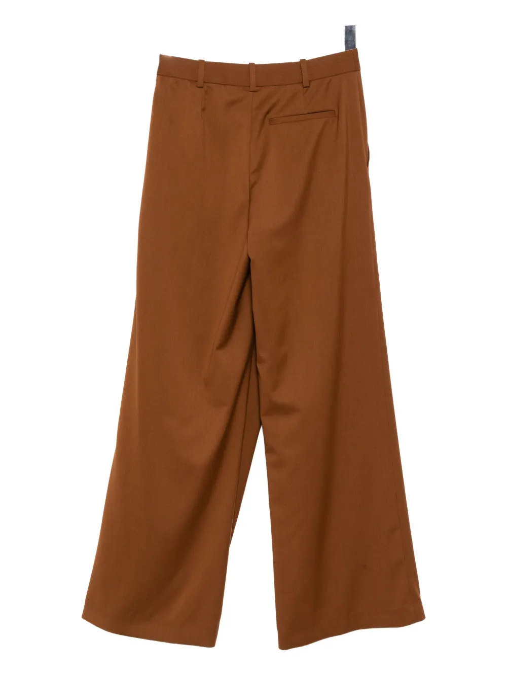 Monse Fold-over Front Trouser In Brown
