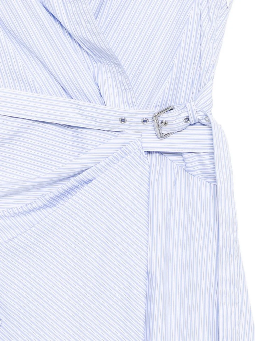 Monse Wikkel blousejurk Blauw